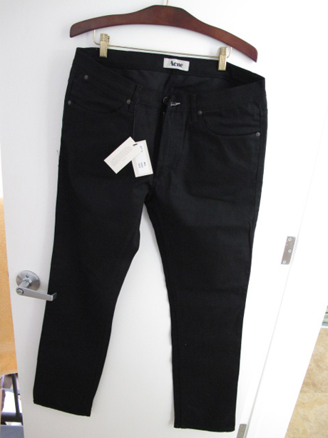 for sale, acne max cash denim